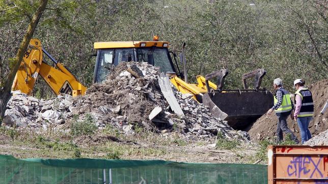 La búsqueda de Marta del Castillo se reanudará cuando se seque el terreno
