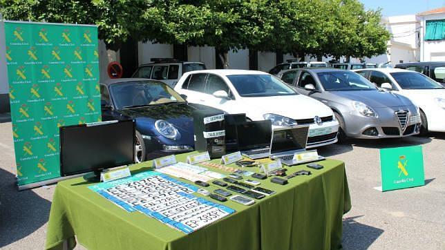 Ascienden a nueve los detenidos en Los Pedroches por el tráfico ilegal de coches