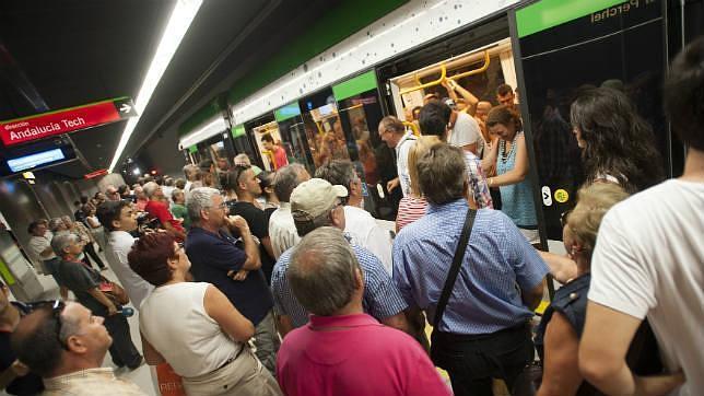 Un metro en Málaga cada 7,5 minutos
