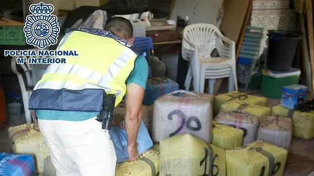 La Policía interviene 1.736 kilos de hachís en La Línea
