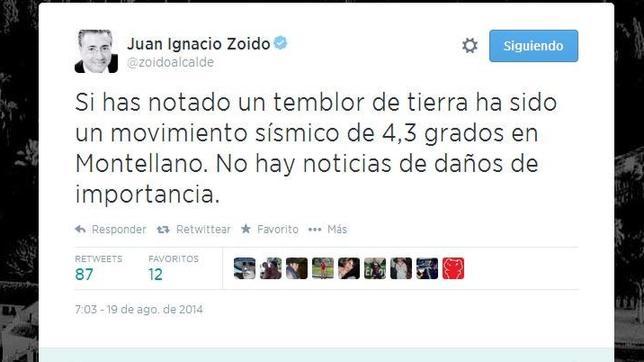 Los sevillanos comparten en Twitter el efecto del #Terremotomiarma