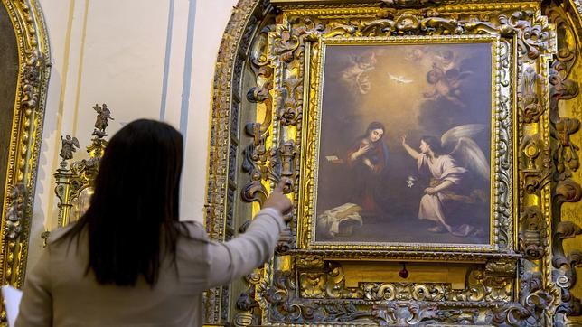 Restauran tres obras de Murillo de la iglesia de la Caridad de Sevilla