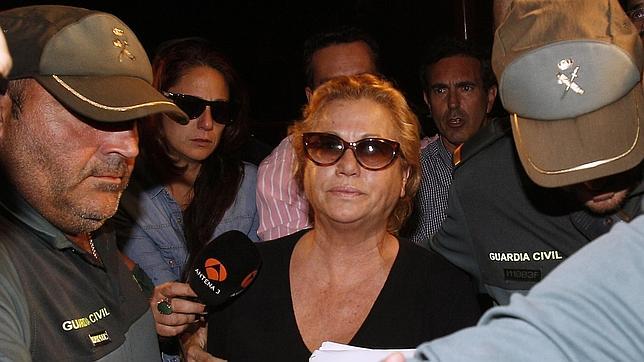 Maite Zaldívar ingresa en la prisión de Alhaurín, donde cumple su condena Julián Muñoz