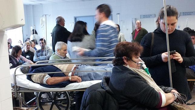 Las urgencias de los hospitales también se gripan