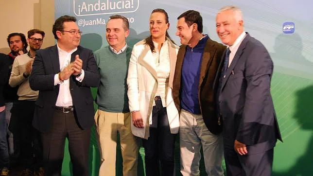 El PP arropa a Cristina Alonso en su carrera hacia la alcaldía de Dos Hermanas