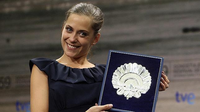 La actriz sevillana María León