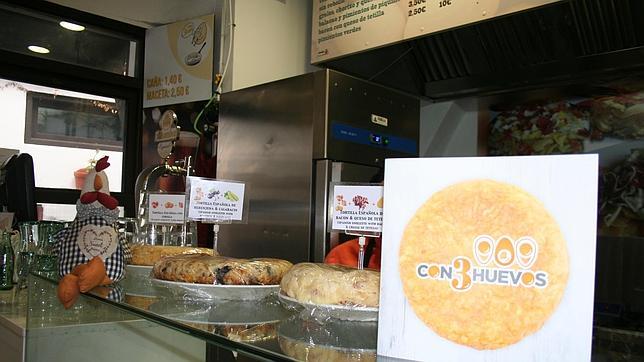 En el menú de Con Tres Huevos hay once variedades distintas