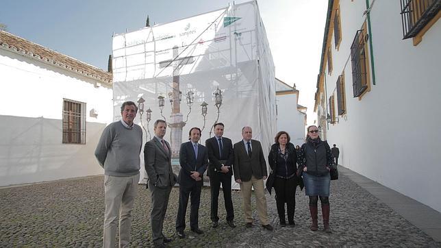 En marcha la restauración del Cristo de los Faroles