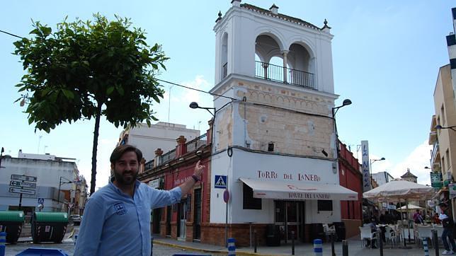 La histórica torre mirador del Lanero que recuperó sus pinturas ocultas