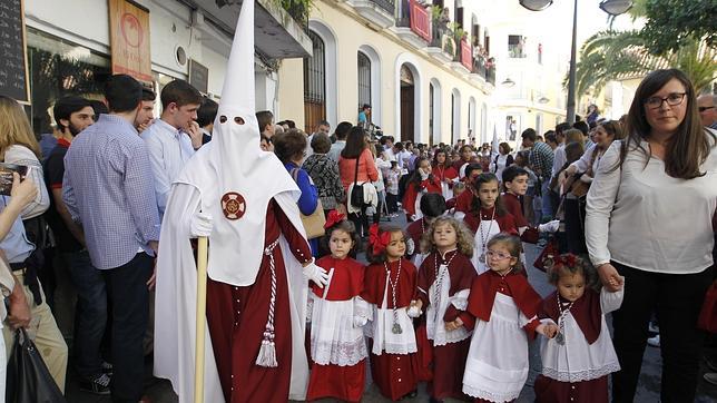 El «pavero», el guía de los niños