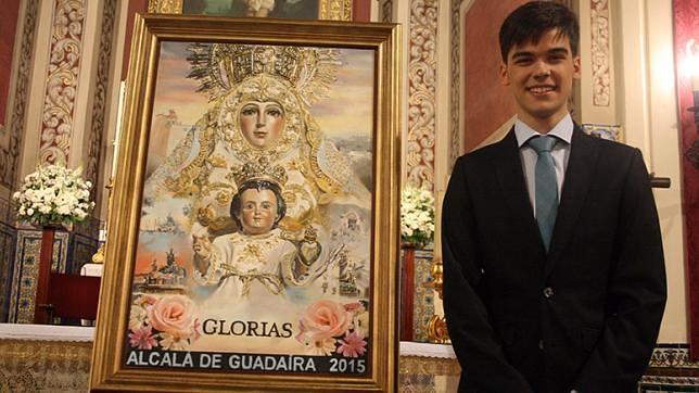 Pedro Castro da forma al cartel de las glorias de Alcalá