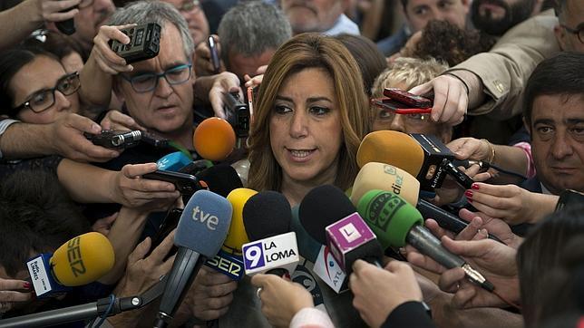 Susana Díaz asegura que el PSOE ha «tendido la mano» a todos los grupos