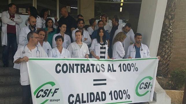 Los médicos de Urgencias de Málaga anuncian que van a la huelga