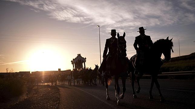 El Guadalquivir, testigo de la devoción rociera