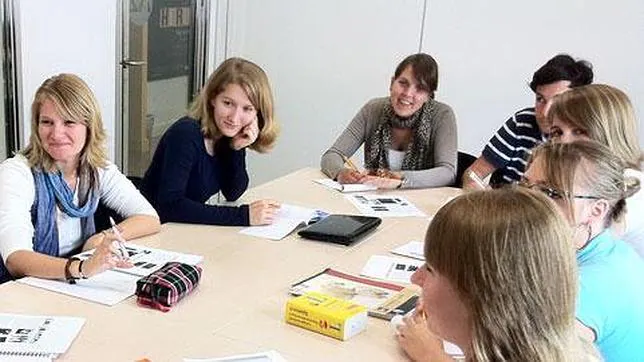 Estudiantes extranjeros aprendiendo castellano en Andalucía. Fuente: CLIC