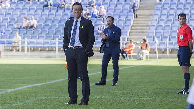 José Luis Oltra, esta temporada en el Recreativo