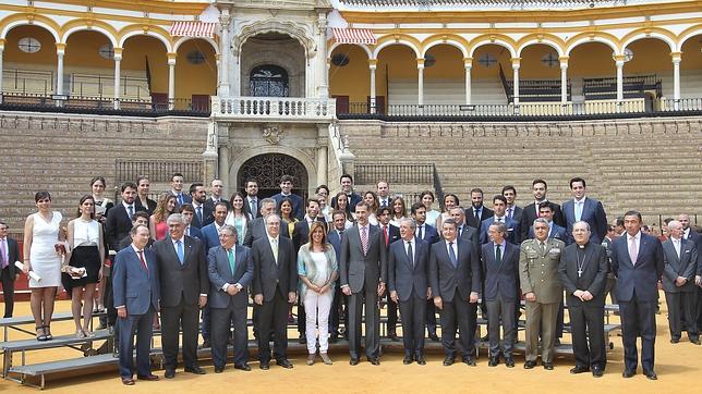 El Rey defiende «el esfuerzo, la capacidad de sacrificio, el tesón, la superación y la contribución a la excelencia»