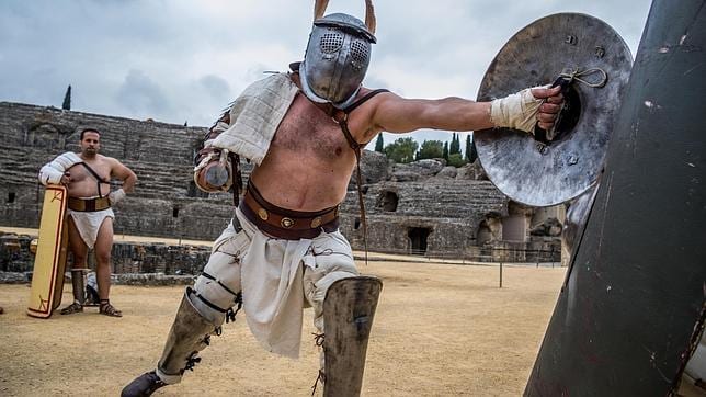 Los gladiadores vuelven al anfiteatro de Itálica