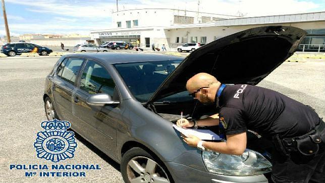 Detenido por intentar «exportar» un coche robado a Tánger
