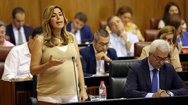 Díaz dará a luz en la sanidad pública porque es «la joya de la corona de los andaluces»