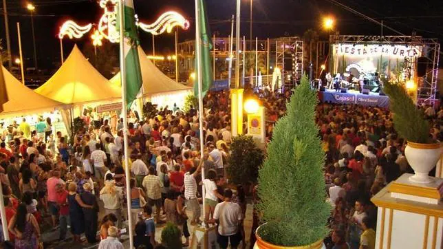 Imagen de la Feria de la Urta en la localidad gaditana de Rota