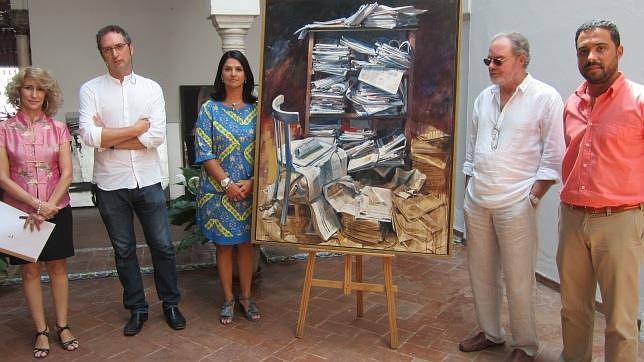 Mercedes Humedas gana Premio Nacional de Pintura José Arpa de Carmona