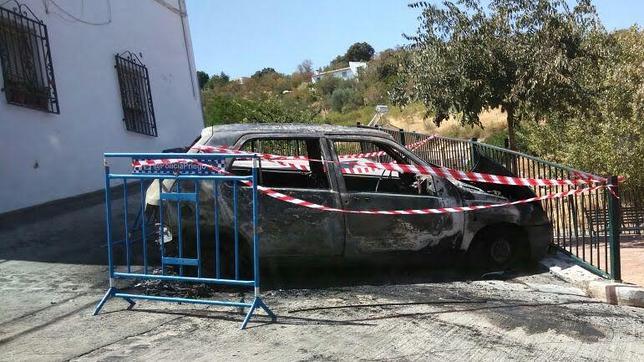 Un joven de Priego quema el vehículo de su ex pareja