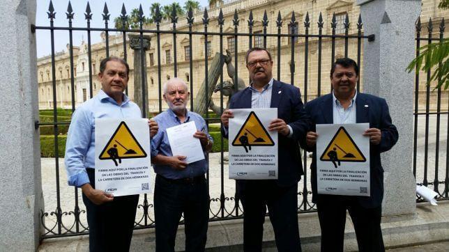 Los empresarios de Alcalá piden al Parlamento que se cumpla su propio acuerdo sobre la carretera A-392