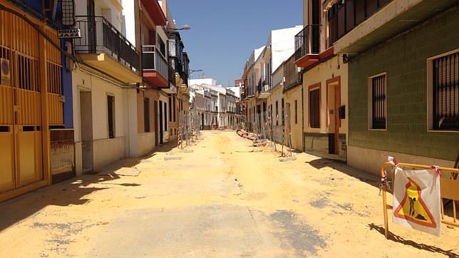 Un verano de obras en calles y parques de Dos Hermanas