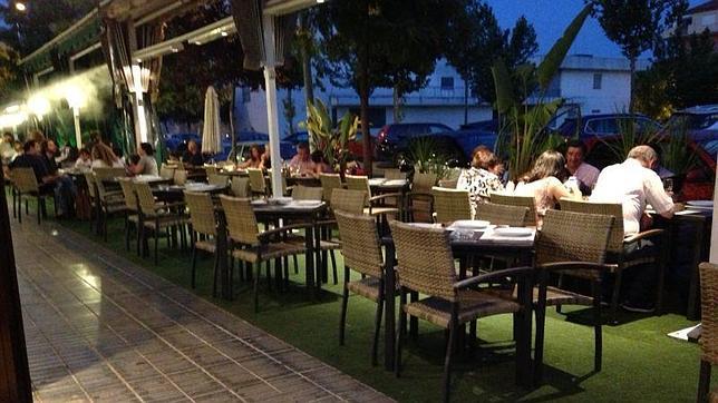 Imagen de la terraza de La Lonja