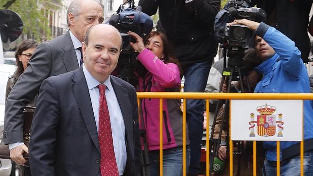 Gaspar Zarrías, el día que compareció ante el Supremo por el caso ERE