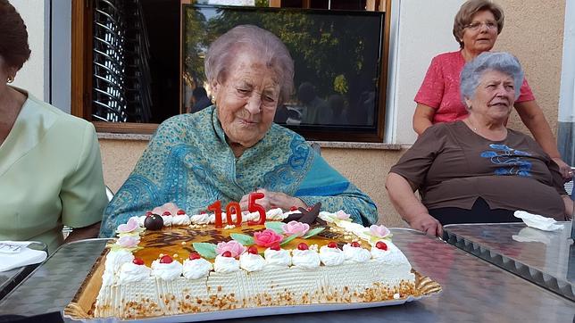 Una joven de 105 años