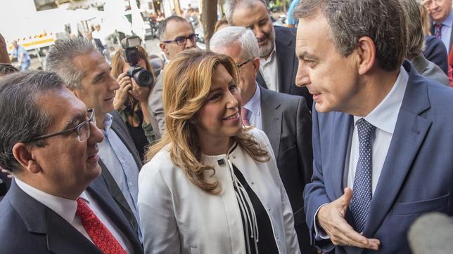 Susana Díaz asegura que Zapatero encarnó el cambio que España necesitaba