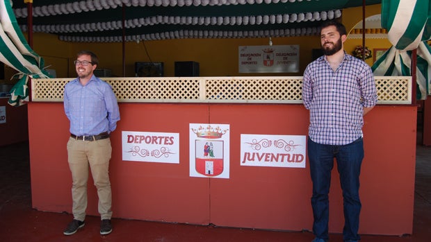 Los delegados Francisco Toscano y Juan Pedro Rodríguez