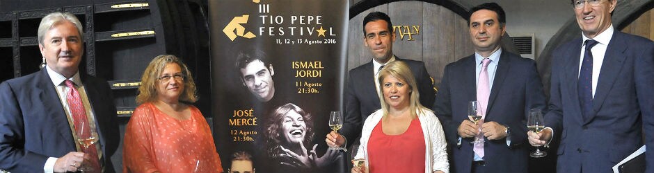 Presentación del cartel del III Festival Tío Pepe