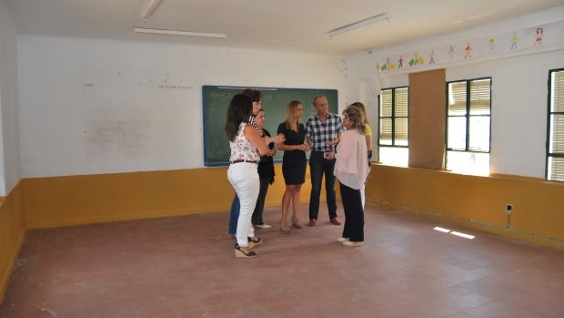 Las viejas aulas del colegio Manuel Alonso se derribarán debido a su mal estado