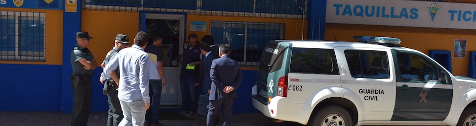 Registro en el Estadio Municipal de Marbella
