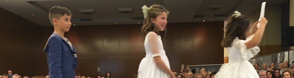 Un momento del desfile de la diseñadora Laura Guerrero