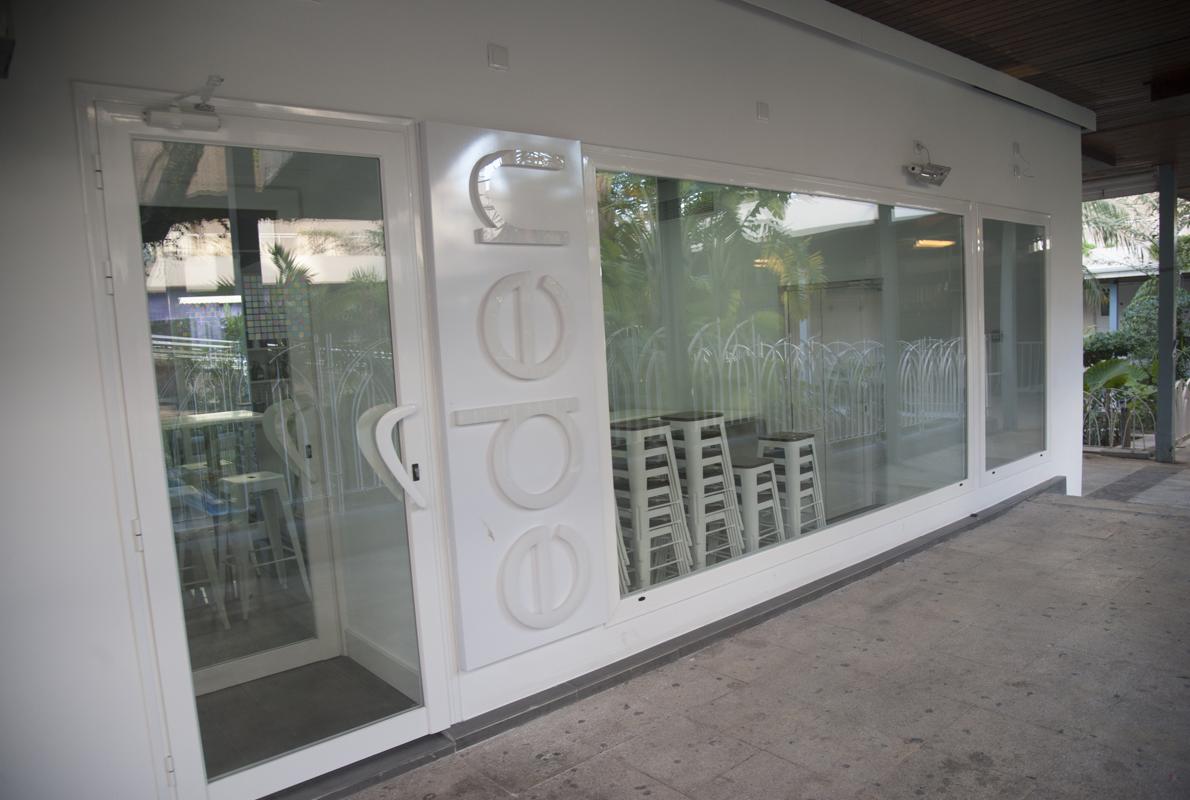 Fachada de Edén Copas, donde se imparten los talleres