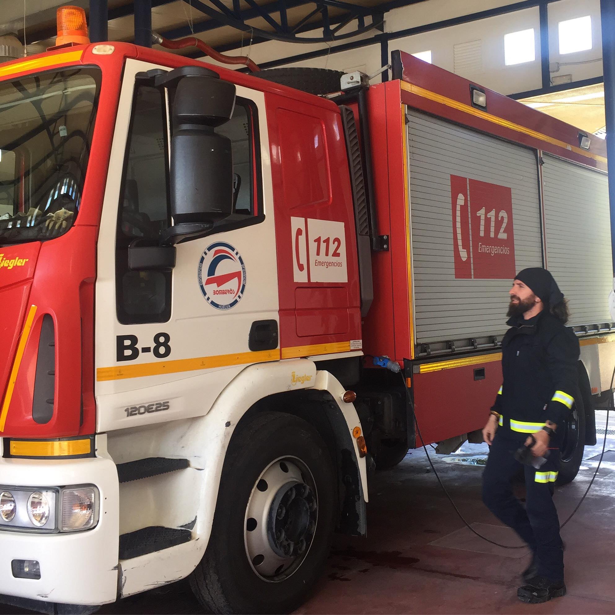 El bombero expedientado por difundir el vídeo-denuncia