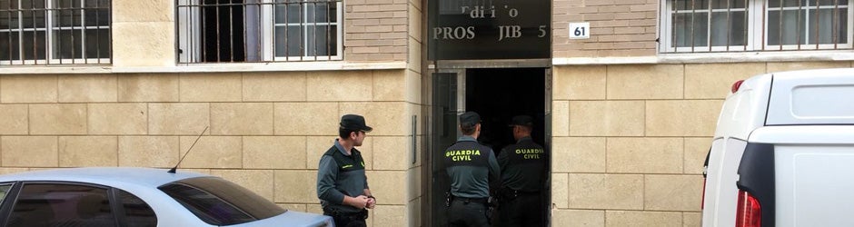 Edificio donde tuvo lugar el crimen