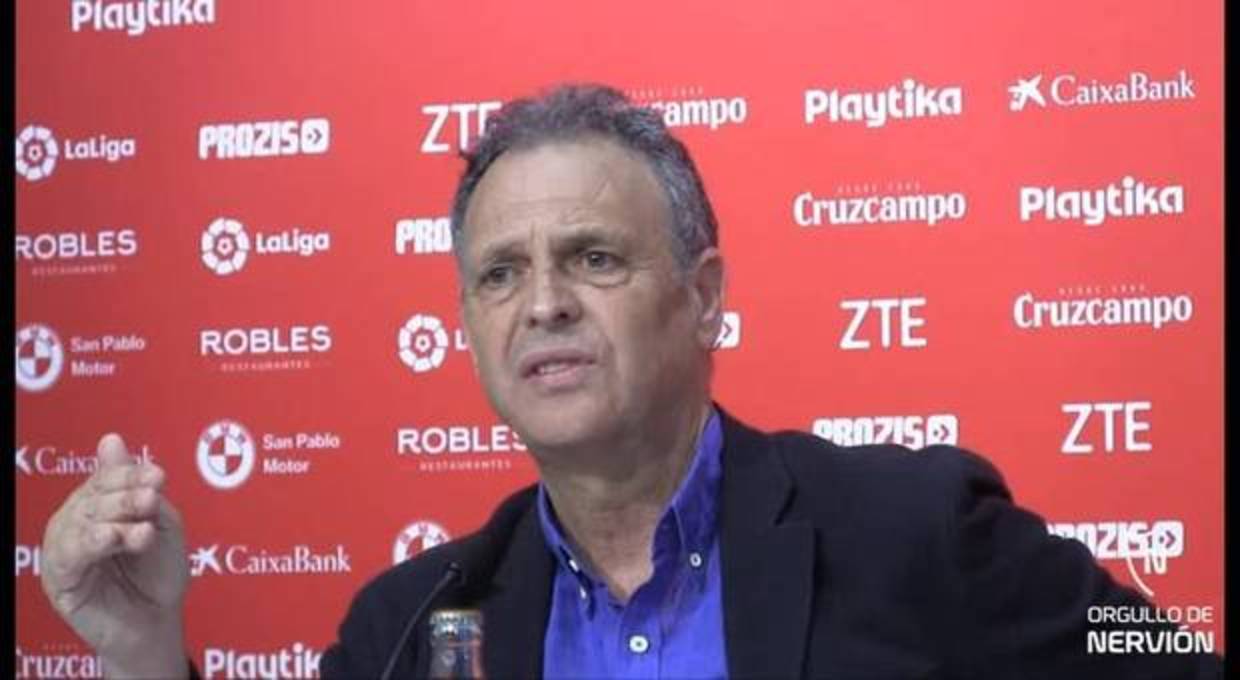 Caparrós afirma que el derbi queda muy lejos para el Sevilla