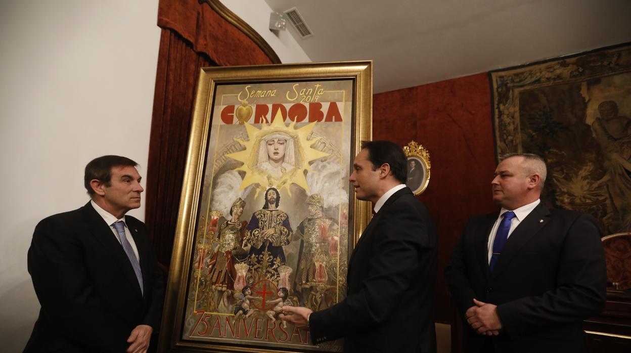 Cartel de la Semana Santa de Córdoba del año 2019, obra del artista malagueño Raúl Berzosa Fernández