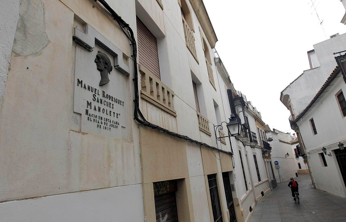 En imágenes, la huella de Manolete por los rincones de Córdoba