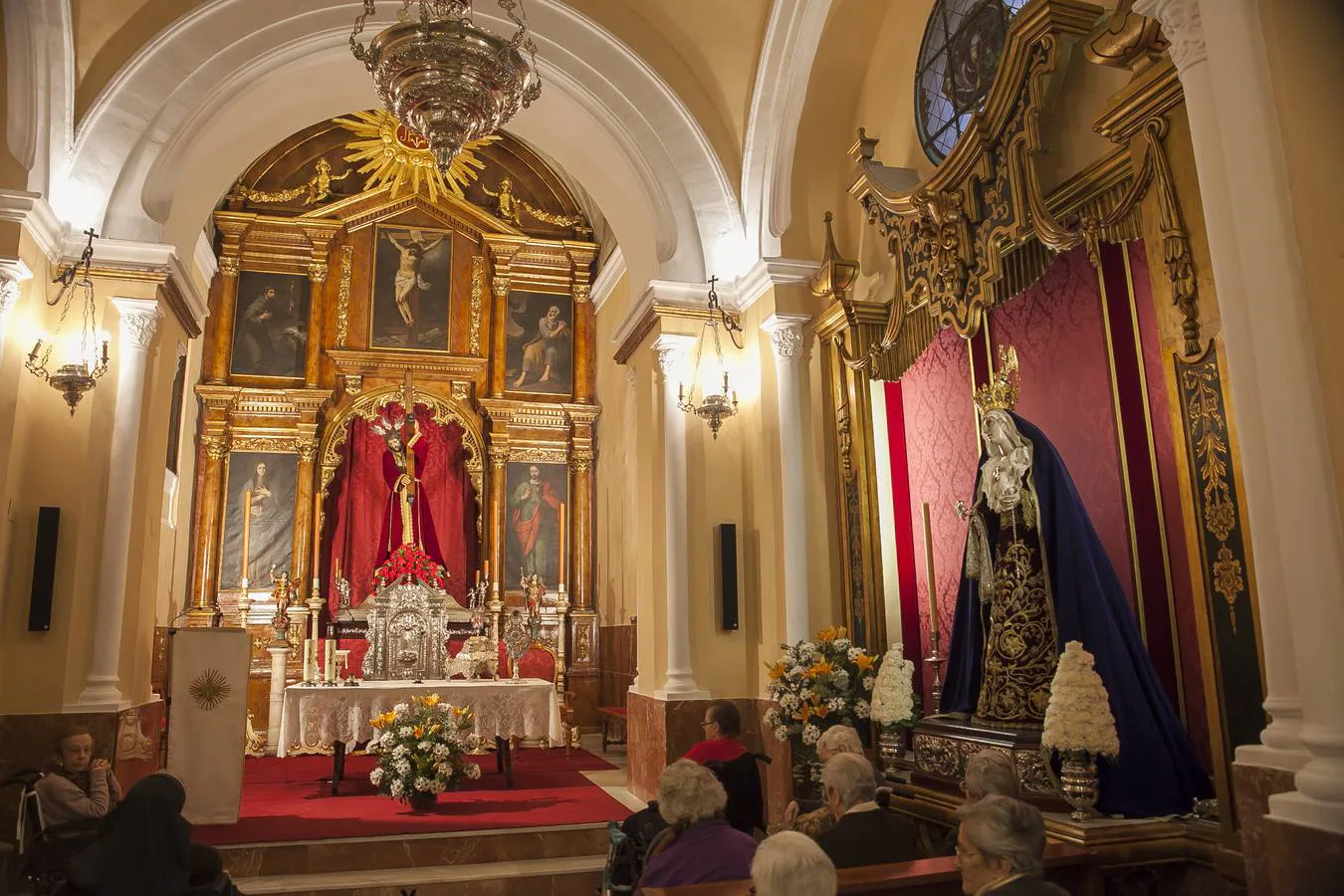 La restaurada iglesia de Jesús Nazareno, en imágenes