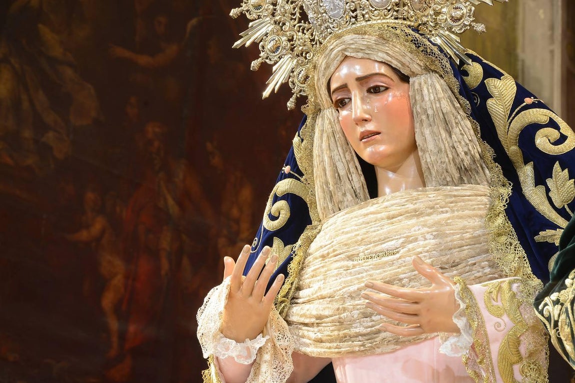 Nuevo esplendor para la Virgen del Dulce Nombre