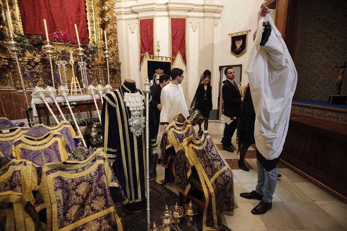 La lluvia impidió al Rescatado salir en estación de penitencia