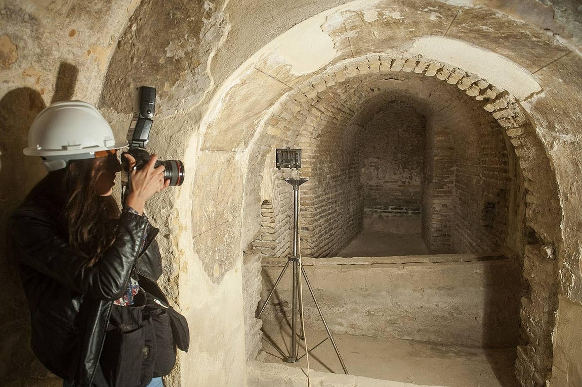 Restauración en directo en el Alcázar