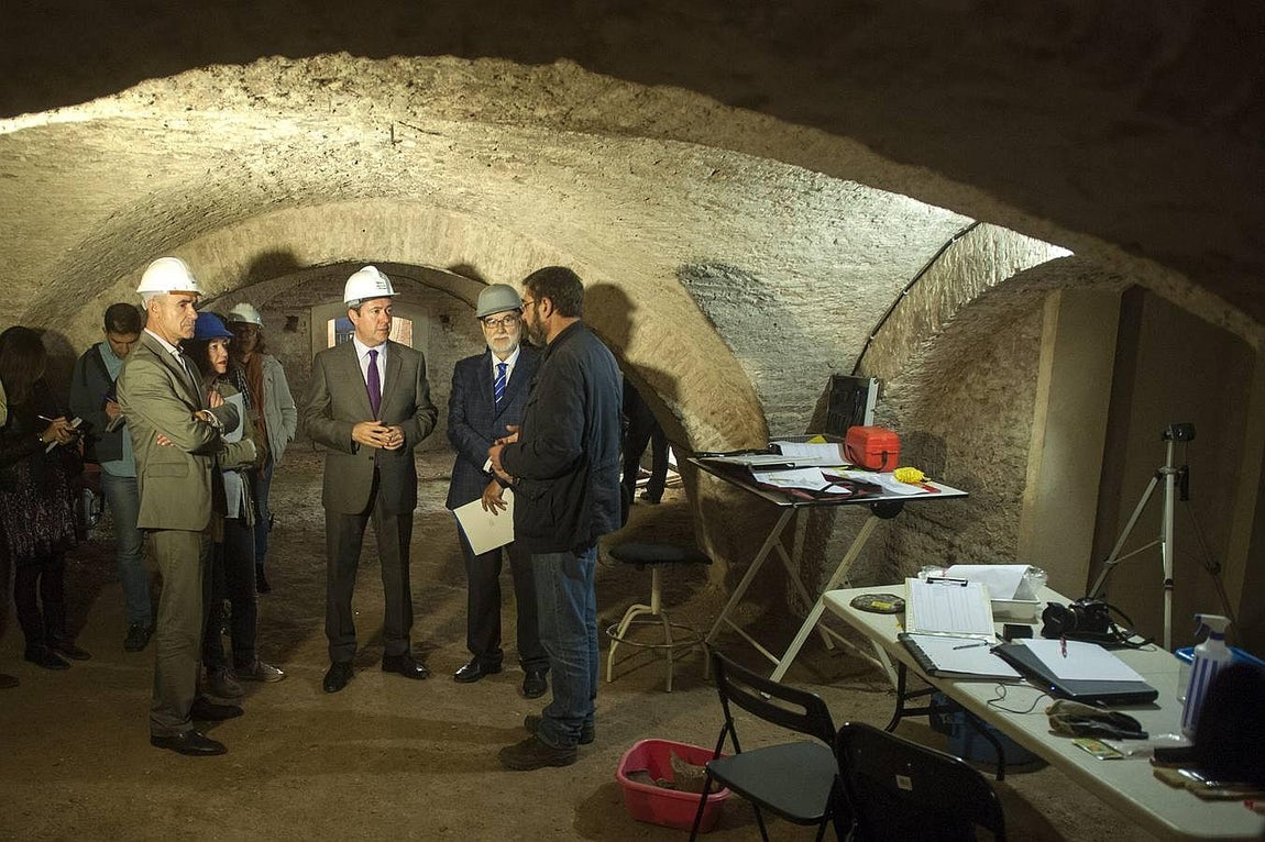 Restauración en directo en el Alcázar