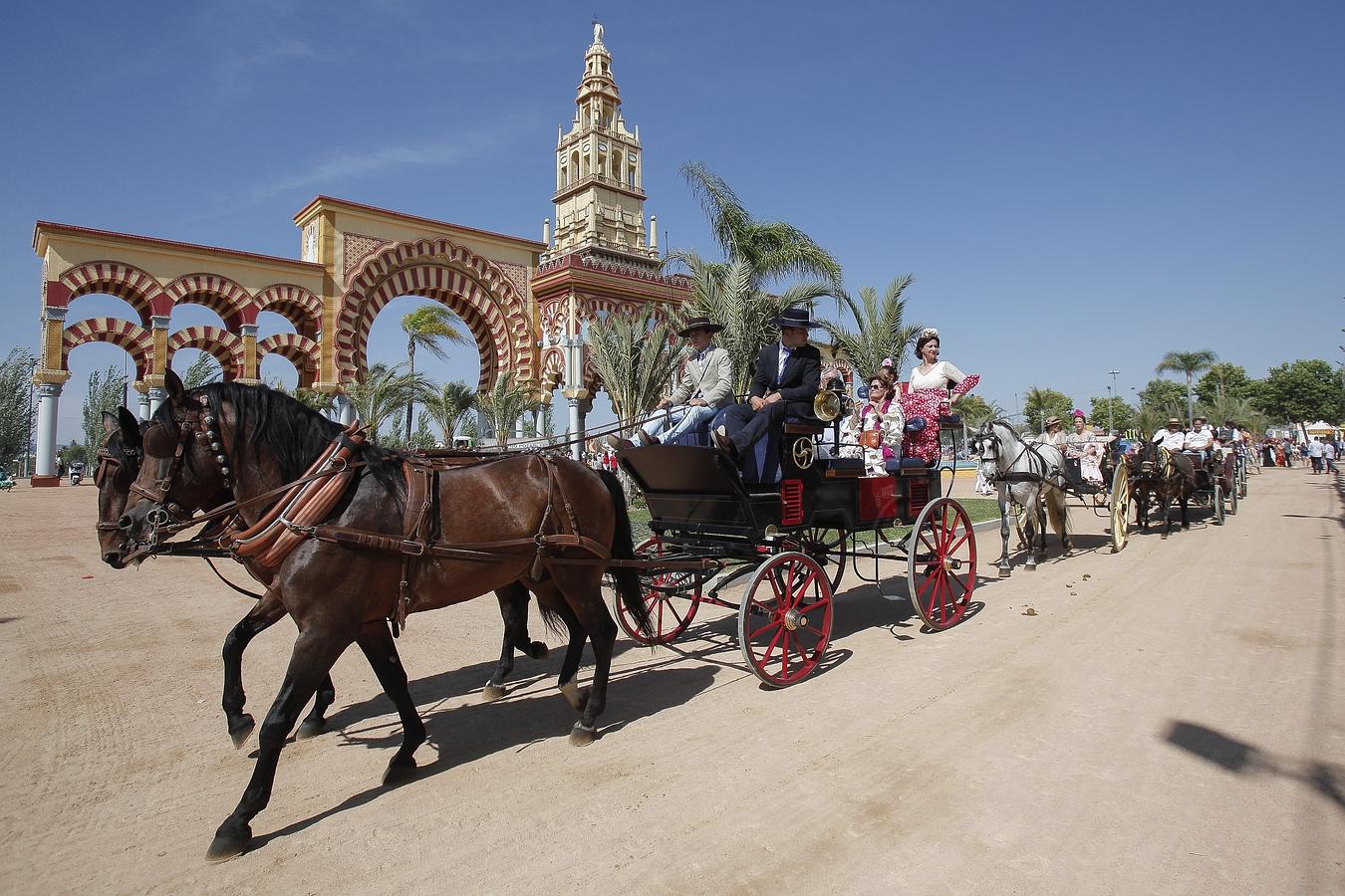 El primer sábado de la Feria de Córdoba, en imágenes